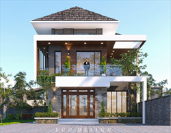 Thi công trọn gói Biệt Thự 2 Tầng A Tuấn Hưng Yên